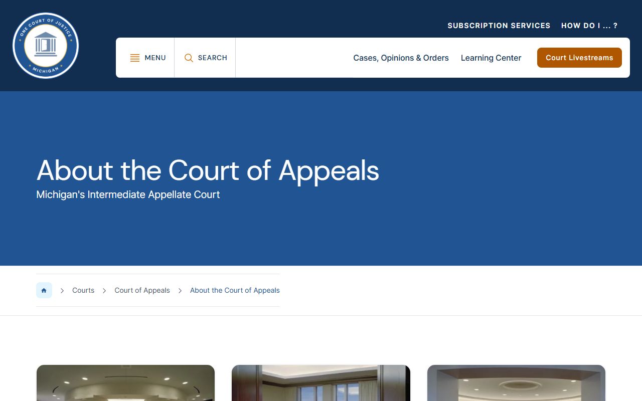 Branch County court dockets on appeal at the Michigan Court of Appeals